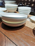 陶?qǐng)@夢(mèng)碗家用中式餐具高顏值陶瓷碗吃面碗飯碗大碗湯吃飯碗單個(gè)碗骨瓷碗 6寸斗笠碗 大湯碗 面碗-暗香疏影 曬單實(shí)拍圖