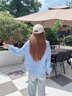 波司登2025新款女短款90絨連帽時尚輕暖羽絨服B250135316 風(fēng)鈴淡藍(lán)5A05 S 160/84A 體重約110-125斤 曬單實(shí)拍圖