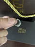 銀術(shù)原創(chuàng)《錘煉》純銀套環(huán)圈圈耳環(huán)男士耳圈獨特男生素圈耳飾痞帥 Y326- 錘煉耳環(huán)B款-單只 曬單實拍圖