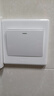 國際電工86型小板白家用電源開關(guān)插座一開五孔雙控空調(diào)插座單雙控開關(guān)單聯(lián) 一開單控 曬單實拍圖
