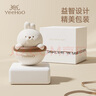 英氏（YEEHOO）兒童毛絨玩具兔子玩偶嬰兒安撫玩具躲貓貓寶寶哄睡周歲生日禮物 曬單實(shí)拍圖