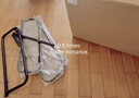宜家（IKEA）HAMMARN哈馬恩沙發(fā)床北歐現(xiàn)代布藝可拆洗深灰色客廳輕便 深灰色 黑色 曬單實拍圖