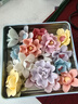 ins風(fēng)陶瓷花景德鎮(zhèn)高溫手工仿真永生花瓷花束擺件家居裝飾花桌面 顏色隨機(jī)發(fā)雙層 6支 曬單實(shí)拍圖