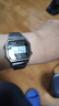 卡西歐（CASIO）反顯防水潮流復(fù)古小方塊情侶表A168WGG-1A/1B A168WA-1DF 電子表 A168WGG-1A正顯煙灰色 曬單實(shí)拍圖