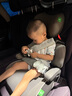 怡戈（Ekobebe）兒童安全座椅增高墊3-12歲大童車載汽車便攜式坐墊簡(jiǎn)易008X耀石灰 曬單實(shí)拍圖