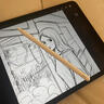 YONDDO 電容筆適用蘋果iPad Air2平板觸控筆手寫筆觸屏筆觸碰書寫繪畫視頻連接點(diǎn)觸剪映游戲筆防誤觸 筆+1替換筆尖+防誤觸手套+免費(fèi)領(lǐng)筆尖 曬單實(shí)拍圖