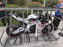 升仕ZONTES 703RR 新款仿賽摩托車(chē)水冷三缸699cc（付款后45天內發(fā)貨） 珍珠白（西互卡鉗） 曬單實(shí)拍圖