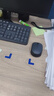 羅技（Logitech）MK235 鍵鼠套裝 無(wú)線鍵鼠套裝 辦公鍵鼠套裝  防潑濺防指紋 全尺寸 帶無(wú)線2.4G接收器 黑 曬單實(shí)拍圖