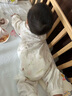 童泰（TONGTAI）嬰兒連體衣春秋季純棉紗布男女寶寶衣服哈衣爬服睡衣綠色90cm 曬單實(shí)拍圖