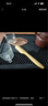 京東京造 茶盤茶托 茶臺(tái)茶盤帶排水儲(chǔ)水仿烏金石家用客廳如意遠(yuǎn)山茶盤中號(hào) 曬單實(shí)拍圖