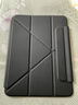 閃魔適用ipad air7/6保護套11英寸M3芯片2025/24款四邊磁吸拆分蘋果平板透明亞克力保護殼-黑色 曬單實拍圖