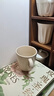 宜家（IKEA）FARGKLAR法利克洛高顏值水杯高級(jí)感杯子茶杯咖啡杯馬克杯 大杯帶有光澤 米黃色370毫升 曬單實(shí)拍圖