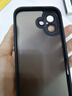 KEKLLE【膚感磨砂】適用iPhone16手機(jī)殼 蘋果16保護(hù)套 半透磨砂防摔抗指紋鏡頭全包軟邊保護(hù)套 午夜黑 曬單實(shí)拍圖