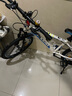 鳳凰（Phoenix）兒童自行車山地車男女學(xué)生腳踏車6-15歲童車 霸道 白藍(lán)色 22寸 曬單實(shí)拍圖