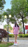 深妍色閨蜜裝彩色t恤套裝純棉寬松團(tuán)體出游旅行表演服多巴胺糖果色t恤 櫻花粉T恤【 眼鏡+襪子+帽子] M 曬單實(shí)拍圖