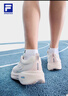 斐樂(lè )（FILA）官方女鞋NUVOLE 3 RUN路跑鞋2025夏新款柔云3運動(dòng)跑步鞋 紗白-JS 38 曬單實(shí)拍圖