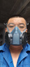 松工 電焊防塵面具 防工業(yè)粉塵刷噴漆面罩 防工業(yè)毒氣污染電焊口罩面罩過濾器 呼吸道保護(hù) 7502+2907+防火蓋 曬單實(shí)拍圖