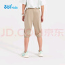 361°童裝 兒童七分褲2025夏季男大童輕薄透氣彈力褲子 草160 曬單實拍圖