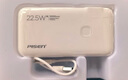 品勝（PISEN） 22.5W超級快【3C認(rèn)證】充充電寶自帶雙線插頭10000毫安便攜移動(dòng)電源適用于蘋果15/16小米華為手機(jī) 【22.5W快充丨AC插頭丨2萬毫安帶雙線】蘋果白 曬單實(shí)拍圖