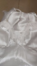 浪莎性感睡裙女冰絲火辣蕾絲家居服高級(jí)感純欲風(fēng)開衩吊帶睡衣女 曬單實(shí)拍圖
