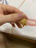 周大生黃金吊墜女足金花開富貴掛墜百福鎖掛墜生日禮物送女友 足金百福鎖【配頸繩】 1.70g 曬單實(shí)拍圖