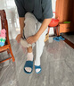 李寧衛(wèi)褲直筒運動褲運動生活男女同款寬松休閑春季長褲AKLU867 曬單實拍圖