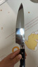 小天籟（XIAO TIAN LAI）刀具菜刀 西餐刀主廚料理刀刺身切片牛排切肉刀廚師商用 曬單實(shí)拍圖