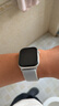 Apple/蘋果 Watch Series 10 智能手表GPS款46毫米銀色鋁金屬表殼青云色回環(huán)式運(yùn)動(dòng)表帶MX243CH/B 曬單實(shí)拍圖