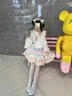 閃動少女（SHANDONGSHAONV）Lolita洋裝可愛jsk吊帶洛麗塔連衣裙夏天 粉色jsk吊帶裙+背后蝴蝶結(jié) S (90斤以下) 曬單實拍圖