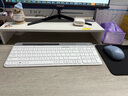 羅技（Logitech）K580無(wú)線藍(lán)牙超薄靜音鍵盤(pán) 辦公鍵盤(pán)筆記本電腦手機(jī)Mac平板ipad鍵盤(pán)雙模外接鍵盤(pán)薄膜便攜多屏家用 超薄鍵盤(pán)-芍藥白 曬單實(shí)拍圖