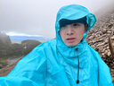 三峰出雨衣戶外男女通用15D涂硅面料超輕雨披登山徒步多用途帶袖雨衣 2025款210T衣袖款藍色L 曬單實拍圖
