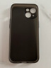 奶小鴨 適用蘋果15手機殼 iphone15保護套全包超薄磨砂半透明防摔硅膠軟殼男女款 蘋果15【深空黑】 曬單實拍圖