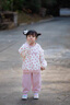 G.DUCKKIDS女童裝運(yùn)動(dòng)套裝洋氣秋裝2025新款女寶春秋季衛(wèi)衣小女孩休閑兩件套 粉紅色 90 cm 曬單實(shí)拍圖