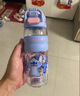 迪士尼（Disney）兒童水杯帶吸管夏季雙飲塑料壺幼兒園男女小學(xué)生便攜直飲喝水杯子 曬單實(shí)拍圖