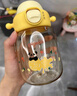 貝親防嗆噸噸杯兒童水杯直飲吸管杯寶寶幼兒園小學(xué)媽媽杯 PPSU 450ml 曬單實(shí)拍圖