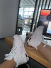 耐克（NIKE）AIR MORE UPTEMPO (GS)運(yùn)動鞋 DH9719-100 38.5 曬單實(shí)拍圖
