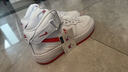 NIKE 耐克男女中幫空軍一號(hào)休閑板鞋AIR FORCE 1 EASYON運(yùn)動(dòng)鞋大童 曬單實(shí)拍圖