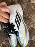 adidas小李子阿迪達斯兒童足球鞋F(xiàn)50 TF碎釘足球訓練鞋校園男女孩IE9082 茄紫白IE9082 36 220CHN 曬單實拍圖