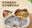 炊大皇 全身316不銹鋼餐盤飯盒碗 兒童分格餐盤卡通貓咪凱蒂三格500ml 曬單實拍圖