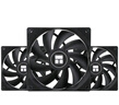 Thermalright(利民)  TL-C12C X3 黑色12cm性能級風(fēng)壓扇 4PIN PWM S-FDB軸承 1550轉(zhuǎn)速 三連包套裝 曬單實拍圖