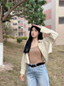 回力女士真皮皮帶簡約百搭韓版2024新款女款配牛仔褲腰帶女式褲帶 啡色【帶打孔器-115cm】店長推薦 曬單實拍圖