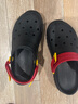斯凱奇（Skechers）怪獸洞洞鞋男鞋秋季軟底泡泡鞋包頭涼鞋外穿243311 曬單實(shí)拍圖