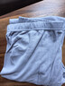 宜而爽秋褲男單件純棉薄款男士棉毛褲保暖線(xiàn)褲基礎打底單褲 霧霾藍 3XL 曬單實(shí)拍圖