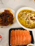 深悅勝 挪威冰鮮三文魚刺身（大西洋鮭魚）中段純?nèi)?即食生魚片鮭魚切片 【中段切片】 400g 曬單實(shí)拍圖