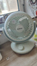 蘇泊爾電風(fēng)扇空氣循環(huán)扇家用臺(tái)扇低噪電風(fēng)扇搖頭渦輪對(duì)流大風(fēng)力辦公室宿舍桌面風(fēng)扇節(jié)能 春水煎茶+森墨綠 曬單實(shí)拍圖