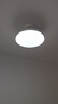 美的（Midea）風扇燈餐廳吊扇燈led臥室燈隱形扇葉遙控三防燈具熟睡風包安裝 曬單實拍圖