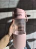 煦凜德國(guó)吸管杯孕婦水杯大容量PPSU帶吸管孕產(chǎn)直飲杯糖耐刻度水杯兒童 【帶重力球款】夢(mèng)幻紫 500ml 曬單實(shí)拍圖
