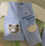 迪士尼寶寶寶寶套裝嬰幼兒衣服加棉秋冬棉衣套裝分體式衣服純棉內(nèi)衣可開(kāi)檔衣 寶寶加棉套裝(藍(lán)色小熊) 80 曬單實(shí)拍圖