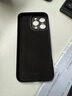 品勝 適用蘋果16Pro Max手機殼 iPhone16ProMax柔性液態(tài)殼全包防摔防磨防震親膚超薄保護套軟殼 黑色 曬單實拍圖