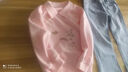 優(yōu)優(yōu)1點(diǎn)（Yoyo one）女童國風(fēng)套裝春秋款2025新款大童秋季中式褲子厚兒童衛(wèi)衣秋裝 4906粉色18309黑色 140cm 曬單實拍圖